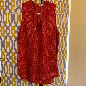 Pleione orange dress tank